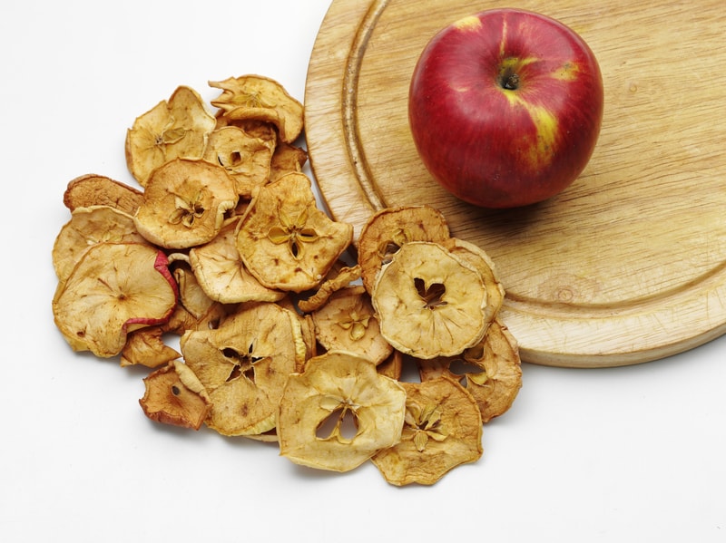 La manzana deshidratada, una excelente opción para tu salud