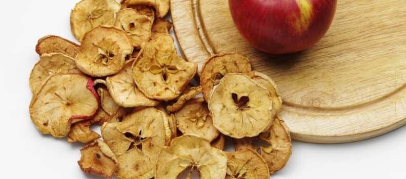 La manzana deshidratada, una excelente opción para tu salud