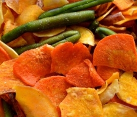 Tipos de tratamientos previos al secado de frutas y verduras